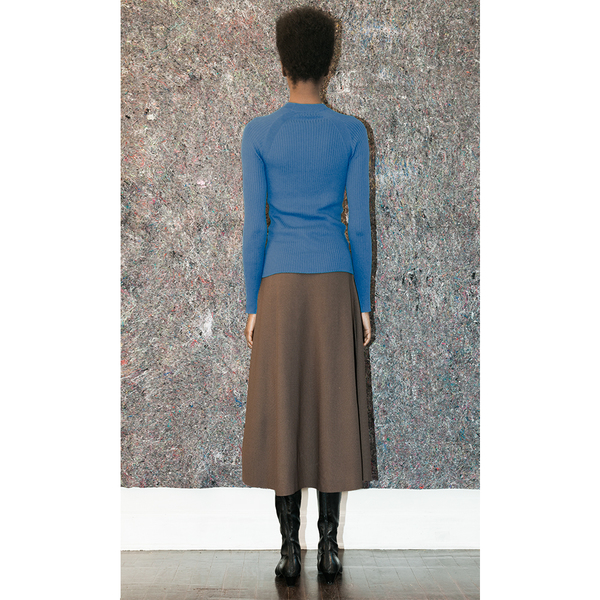 Pari Desai Raglan Sweater - Azure Pari Desai Raglan Sweater - Azure