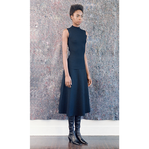 Pari Desai Leila Sweater Shell - Black Pari Desai Leila Sweater Shell - Black