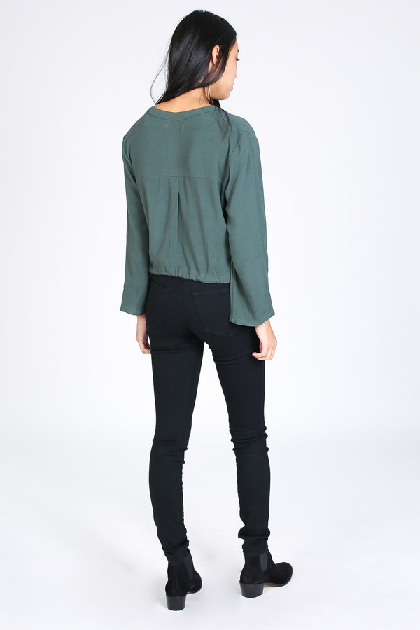 3x1 Channel seam high rise skinny in black 3x1 Channel seam high rise skinny in black