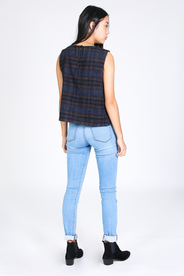 3x1 High rise channel seam skinny jean in Leros 3x1 High rise channel seam skinny jean in Leros