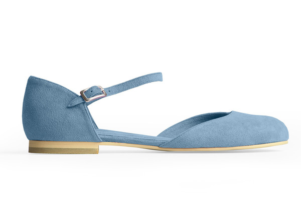 Rafa Mary Jane Ballet Flat – Azur Rafa Mary Jane Ballet Flat – Azur