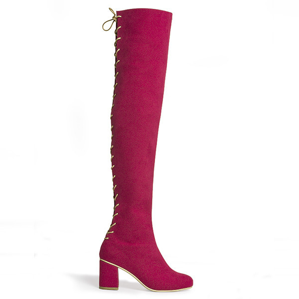 Rafa Stick Boot – Ruby Rafa Stick Boot – Ruby