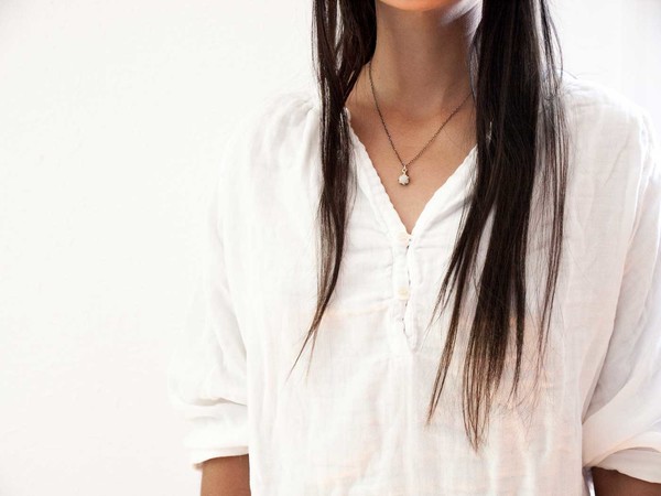 Laurel Hill Jewelry Io Pendant // Moonstone Laurel Hill Jewelry Io Pendant // Moonstone