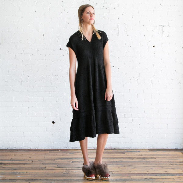 Gary Graham Shepherdess Dress Black Gary Graham Shepherdess Dress Black