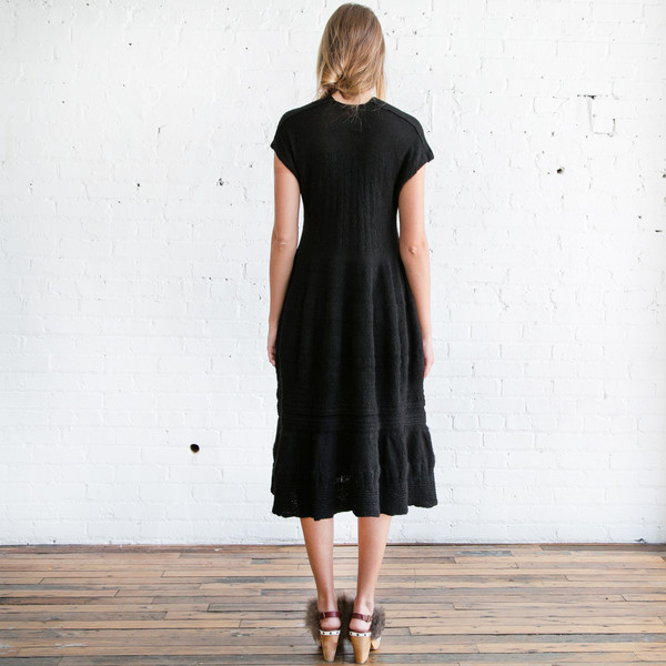 Gary Graham Shepherdess Dress Black Gary Graham Shepherdess Dress Black