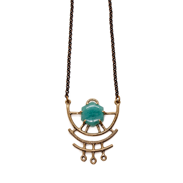 Laurel Hill Jewelry Dreamweaver Necklace // Amazonite Laurel Hill Jewelry Dreamweaver Necklace // Amazonite