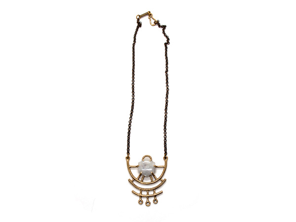 Laurel Hill Jewelry Dreamweaver Necklace // Moonstone Laurel Hill Jewelry Dreamweaver Necklace // Moonstone