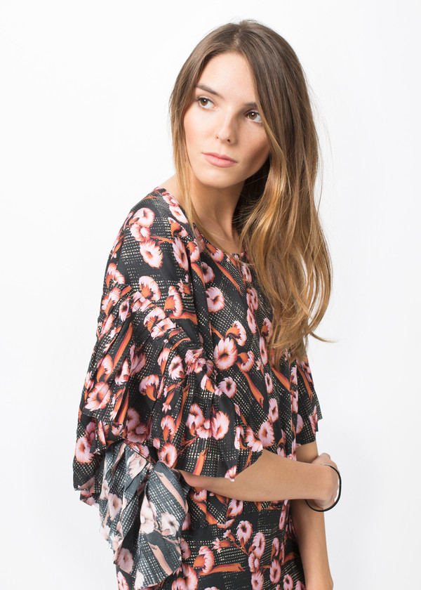 A Détacher Ruffle Bell Dress A Détacher Ruffle Bell Dress