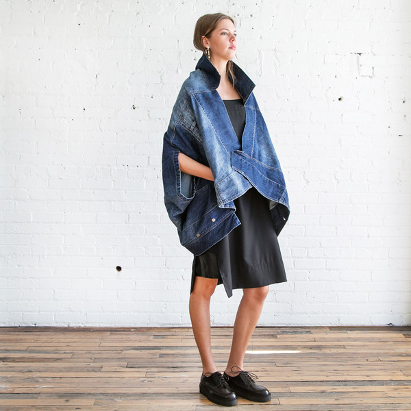 Gary Graham Cocoon Vest Denim Gary Graham Cocoon Vest Denim