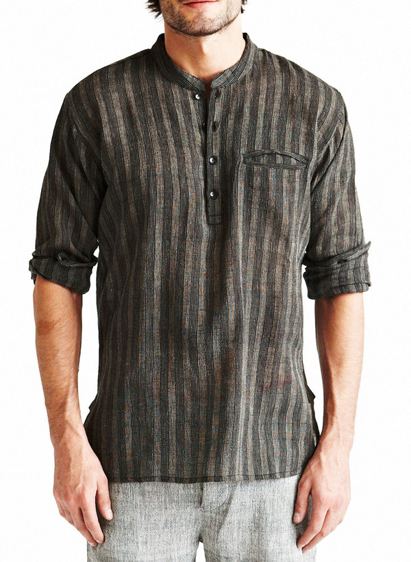Men's Seek Collective Neruda Shirt, route weave Men's Seek Collective Neruda Shirt, route weave