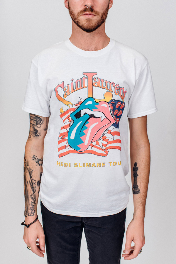 Men's Bleached Goods Rolling Saints T-shirt Men's Bleached Goods Rolling Saints T-shirt