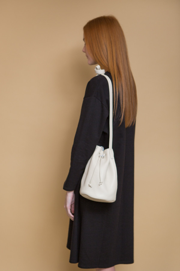 Revisited Matters T-Shirt Sweater Dress - Black Revisited Matters T-Shirt Sweater Dress - Black