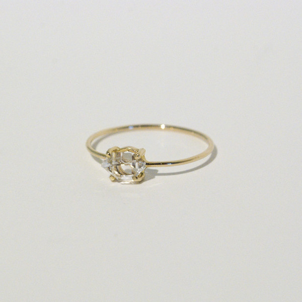Kristen Elspeth Herkimer Diamond Ring Kristen Elspeth Herkimer Diamond Ring