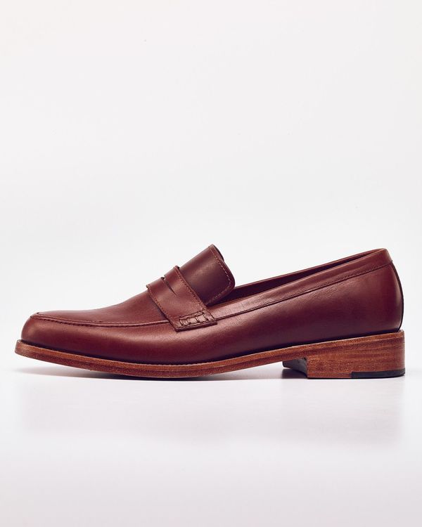 Men's Nisolo Chamberlain Penny Brandy 5 for 5 Men's Nisolo Chamberlain Penny Brandy 5 for 5
