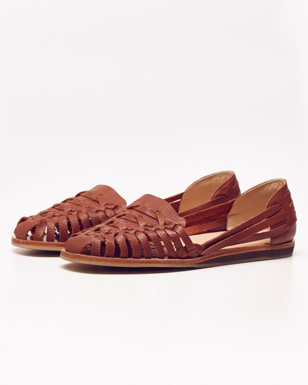Nisolo Ecuador Huarache Sandal Burnt Sienna 5 for 5 Nisolo Ecuador Huarache Sandal Burnt Sienna 5 for 5