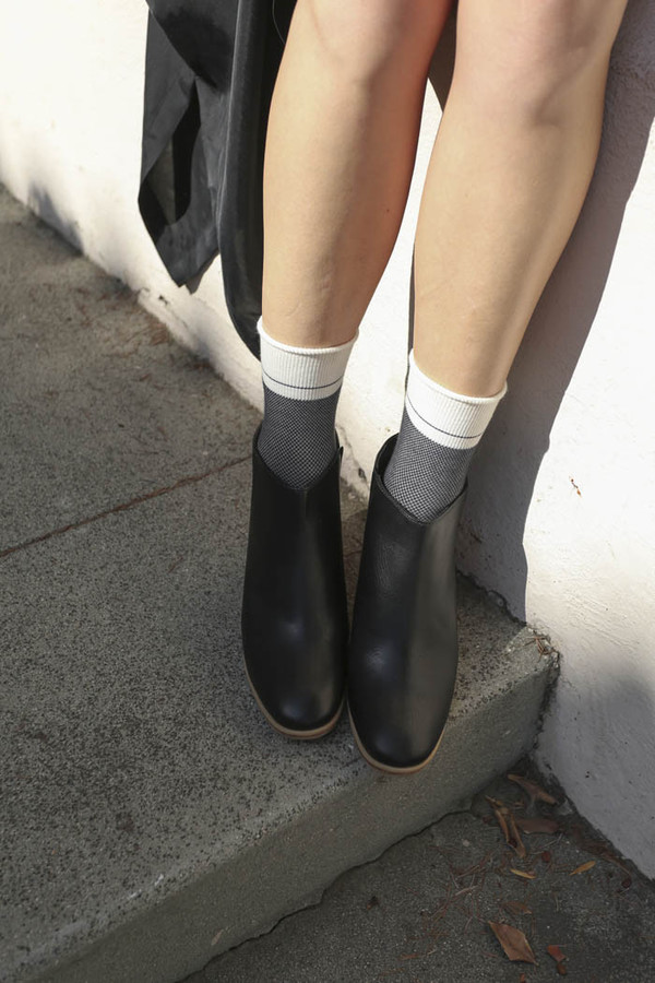 Rachel Comey Mars Classic Boot in Black/Natural Rachel Comey Mars Classic Boot in Black/Natural