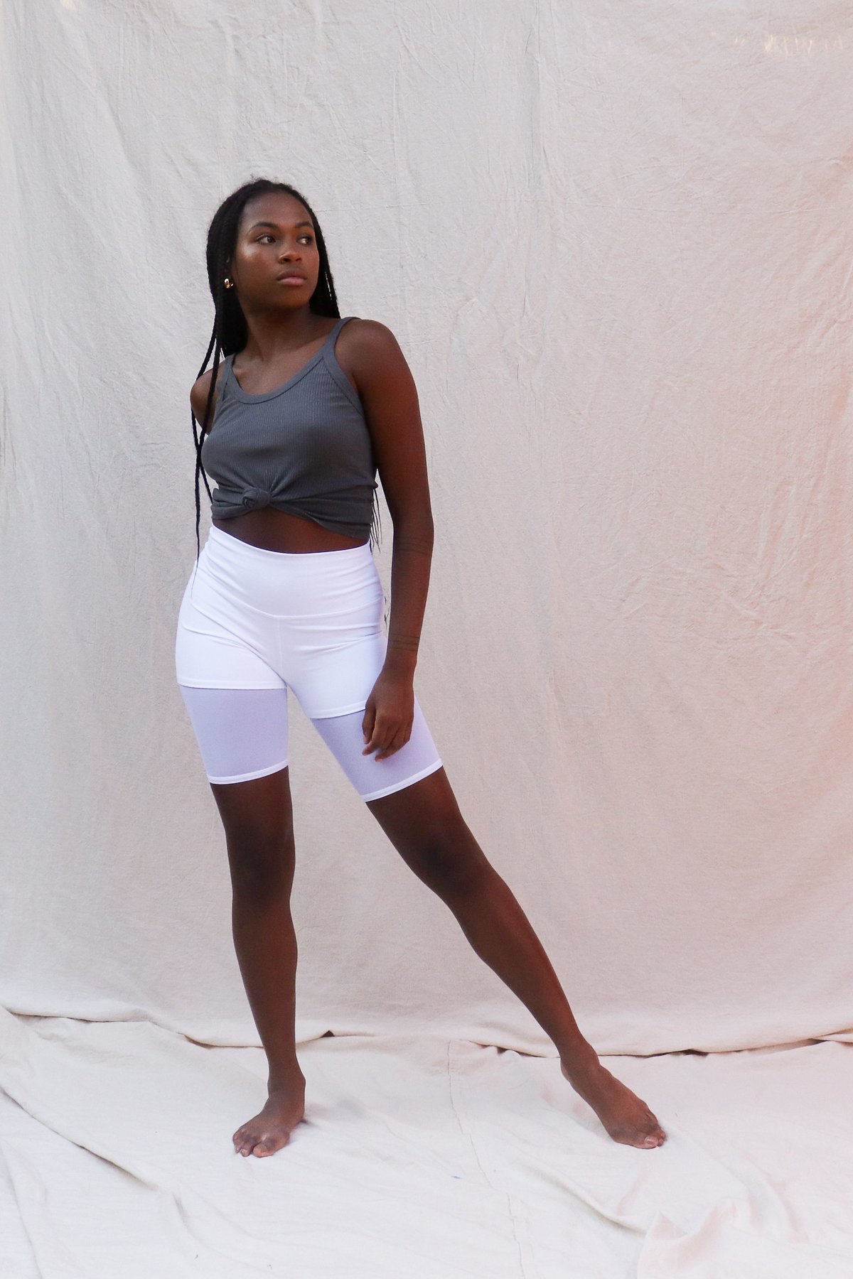 Alo Yoga HIGH WAIST LAVISH BIKE SHORTS 