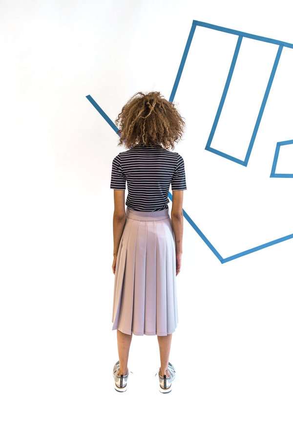 Nomia Midi Pleated Skirt - Mauve Nomia Midi Pleated Skirt - Mauve