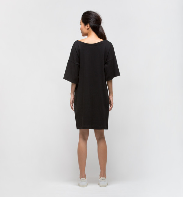 Kowtow Snap Shot Dress Black Kowtow Snap Shot Dress Black