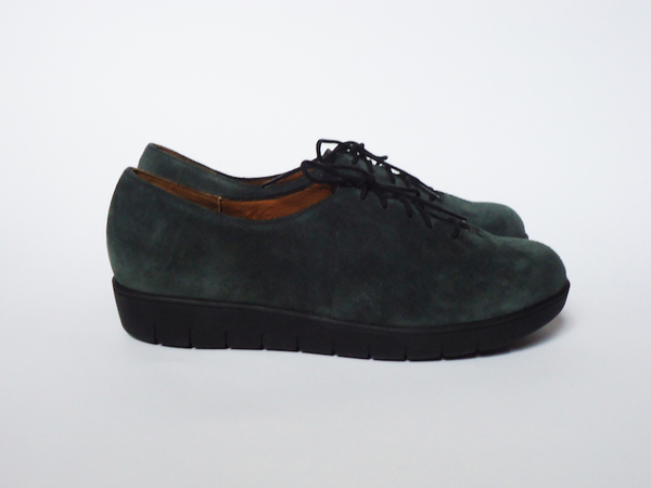 HOPP Forest Green Suede Essential Oxford HOPP Forest Green Suede Essential Oxford
