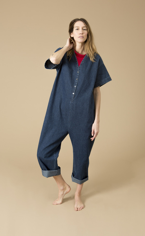 Ilana Kohn Henry Coverall - Navy Ilana Kohn Henry Coverall - Navy
