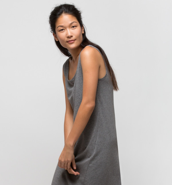 Kowtow Building Block Singlet Dress Gray Marle Kowtow Building Block Singlet Dress Gray Marle