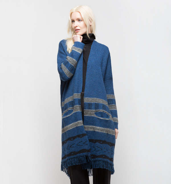 Lemlem Dilla Cardigan Blue Lemlem Dilla Cardigan Blue