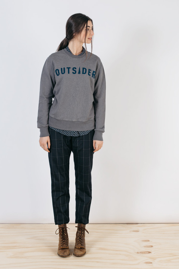 Bridge & Burn Columbiaknit Women's Outsider Sweatshirt Slate Bridge & Burn Columbiaknit Women's Outsider Sweatshirt Slate