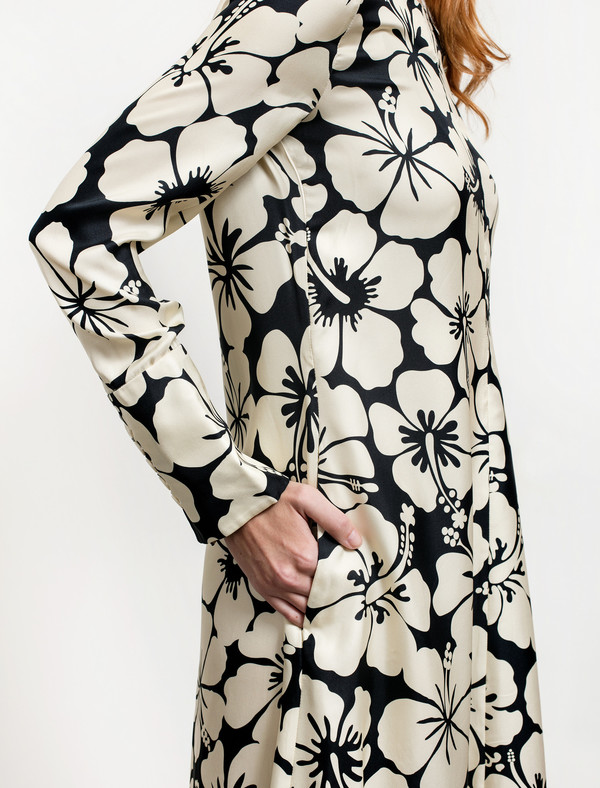 Trademark Paneled Dress Navy Trademark Paneled Dress Navy