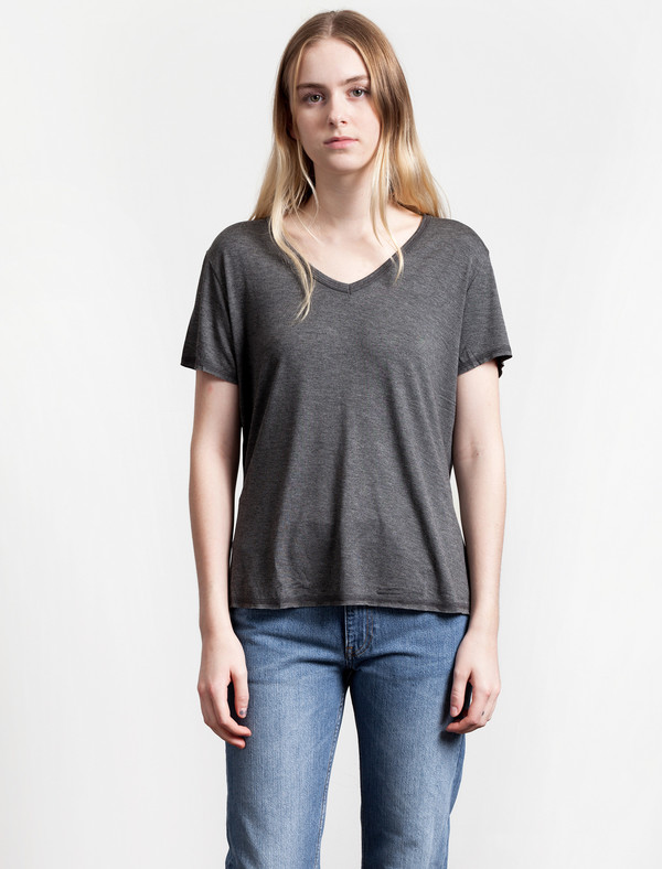 Organic by John Patrick V Tee Charcoal Organic by John Patrick V Tee Charcoal