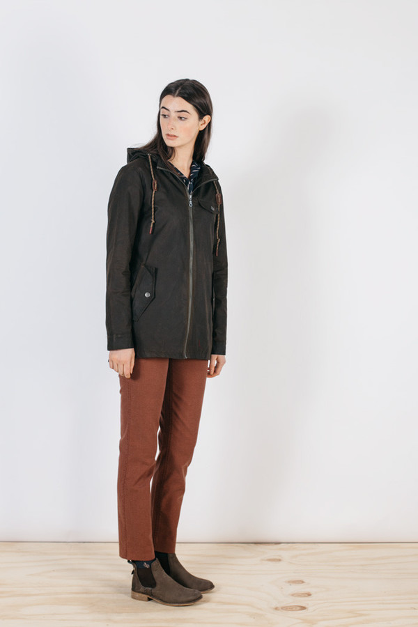 Bridge & Burn Warbler Dark Olive Waxed Bridge & Burn Warbler Dark Olive Waxed