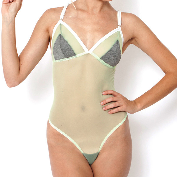 Sokoloff Eugenie Bodysuit - Mint Sokoloff Eugenie Bodysuit - Mint