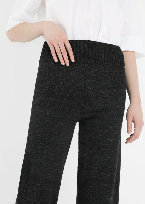 été noir Heavyweight Knit Trousers été noir Heavyweight Knit Trousers