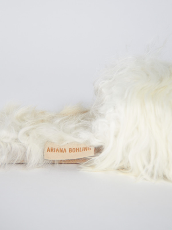 Ariana Bohling Suri Slipper White Ariana Bohling Suri Slipper White