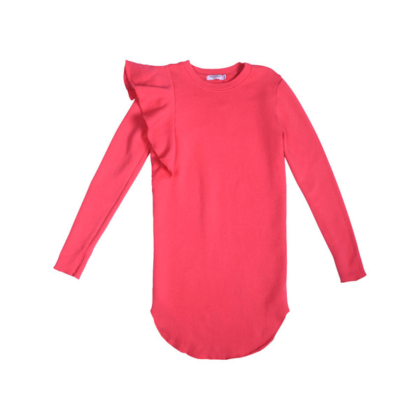 Kid's Mimobee Jetset Ruffle Dress - Berry Berry Kid's Mimobee Jetset Ruffle Dress - Berry Berry