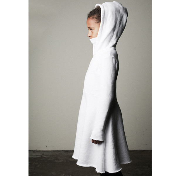 Kid's Mimobee Sweet Ninja Dress - White Kid's Mimobee Sweet Ninja Dress - White