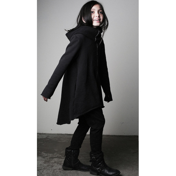 Kid's Mimobee Vader Hooded Sweat - Black Kid's Mimobee Vader Hooded Sweat - Black