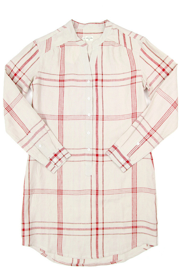 Bridge & Burn Ivy Natural Red Plaid Bridge & Burn Ivy Natural Red Plaid