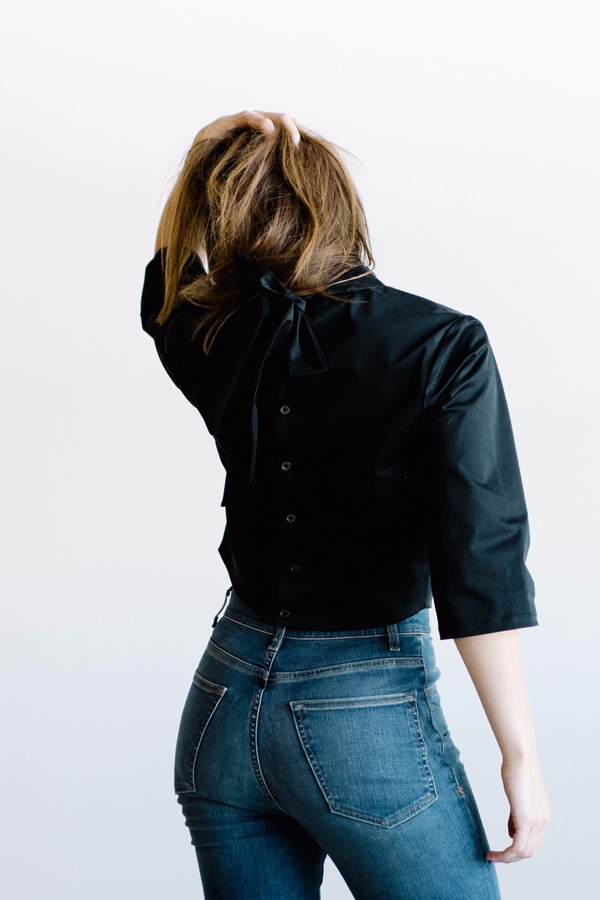 Sechung Mock Top // Black Sechung Mock Top // Black