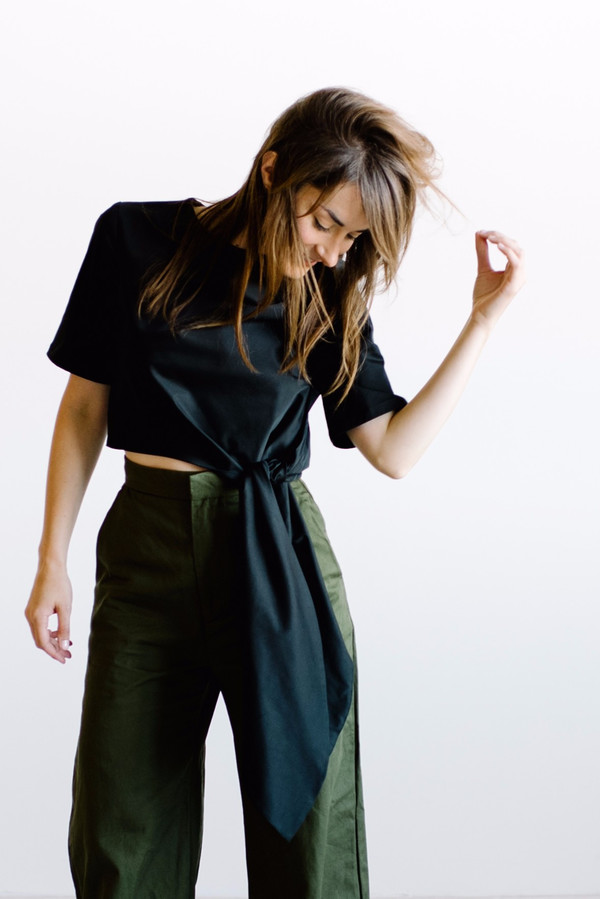 Sechung Tie Tee - Black Sechung Tie Tee - Black