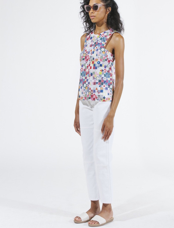Carleen Square Arm Tank Carleen Square Arm Tank
