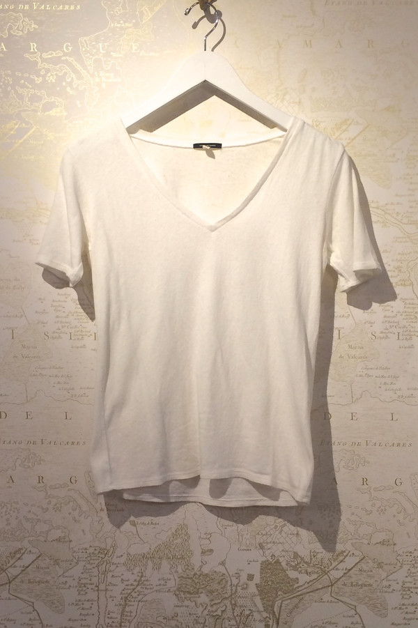 R13 Knit Low V Tee R13 Knit Low V Tee