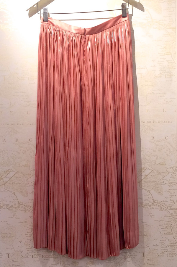 Tibi Long Pleated Flume Skirt Tibi Long Pleated Flume Skirt