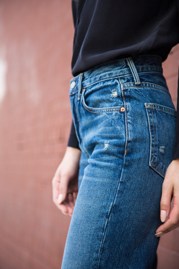 Grlfrnd Helena Low Rise Jean In Close To You Grlfrnd Helena Low Rise Jean In Close To You