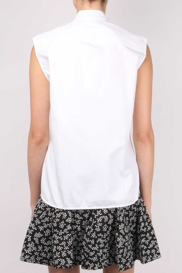 Carven Short Sleeveless Shirt Carven Short Sleeveless Shirt
