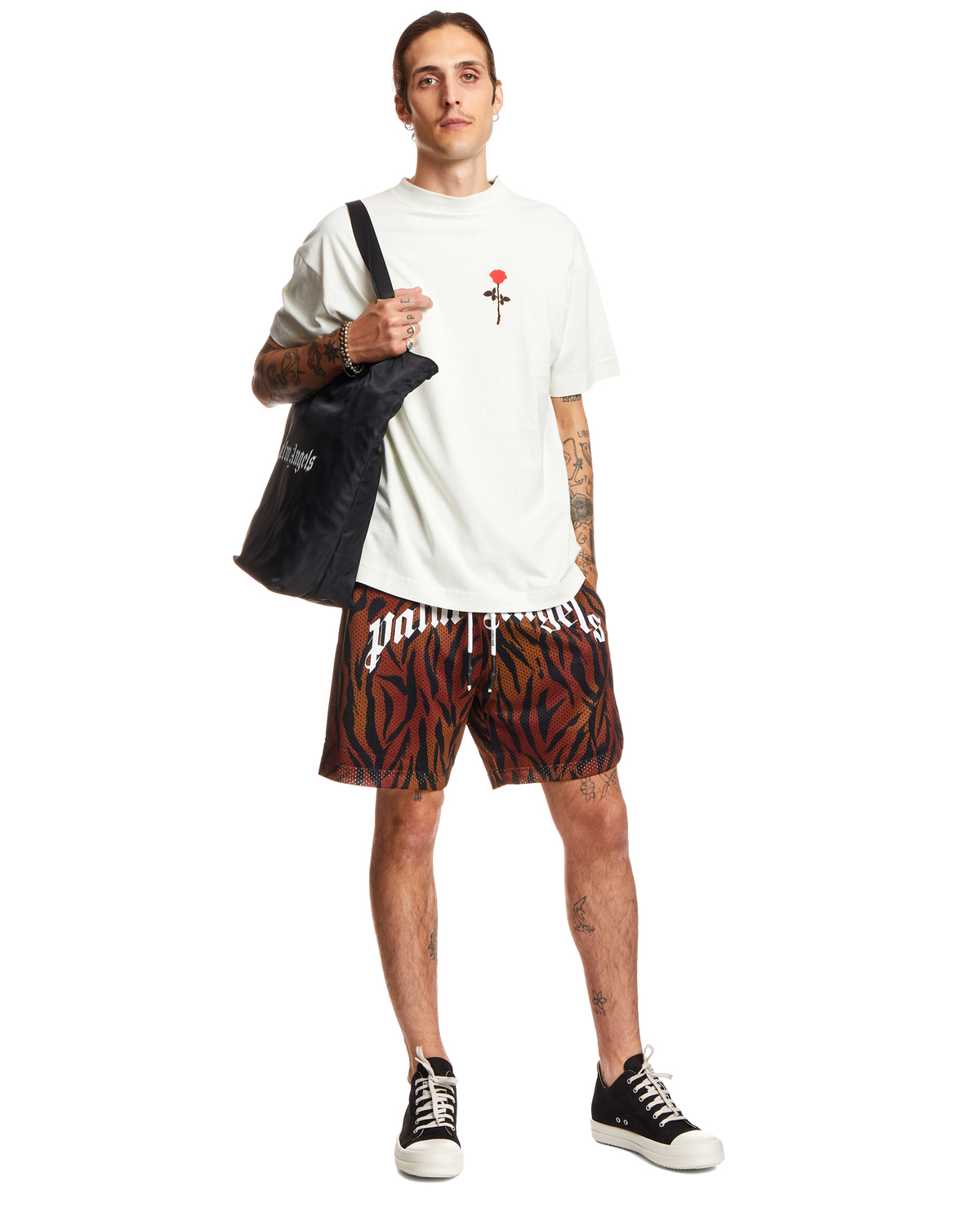 palm angels tiger shorts