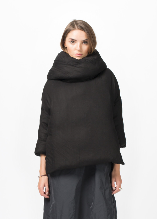 Album di Famiglia Cowl Neck Puff Pullover Album di Famiglia Cowl Neck Puff Pullover