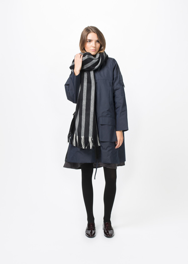 Odeeh Heavyweight Wool Blend Scarf Odeeh Heavyweight Wool Blend Scarf