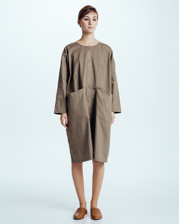 Revisited Matters Raincoat Dress in Forest Revisited Matters Raincoat Dress in Forest