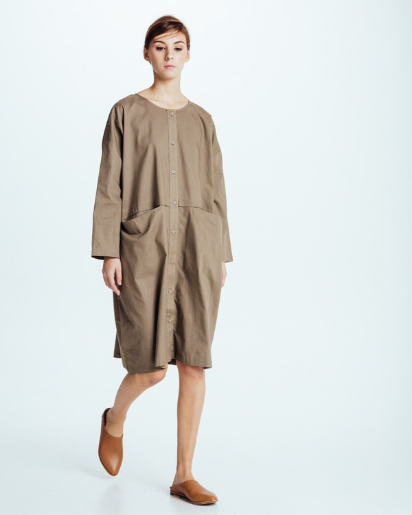 Revisited Matters Raincoat Dress in Forest Revisited Matters Raincoat Dress in Forest
